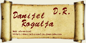 Danijel Rogulja vizit kartica